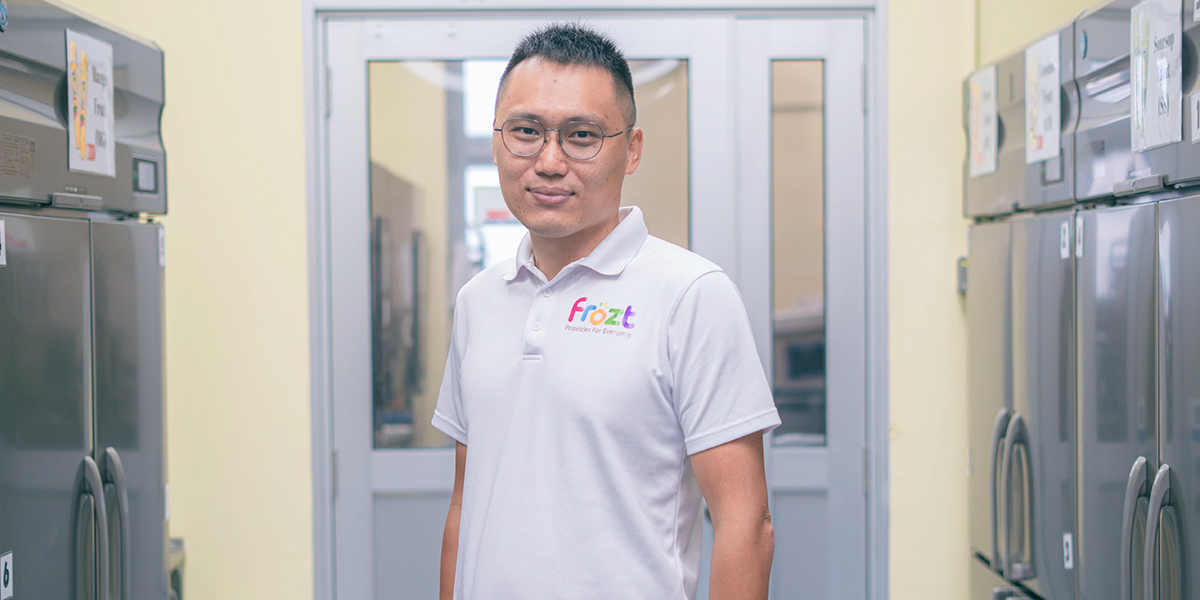 Glen Lee, SIM-RMIT Alumnus, Co-Founder, Sales & Marketing Director, Frozt