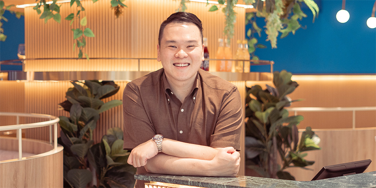 Aaron Yeo, SIM-UB alumnus, Co-Founder, Waa Cow!